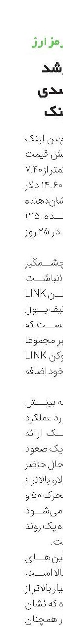 دلایل رشد 125درصدی چین لینک
